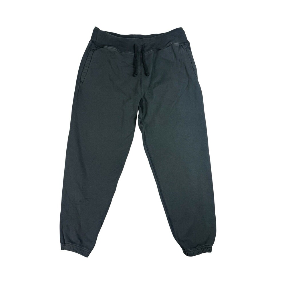 Buck Mason Sweatpants Men's Large Gray Fleece Joggers Lounge Heavyweight Casual